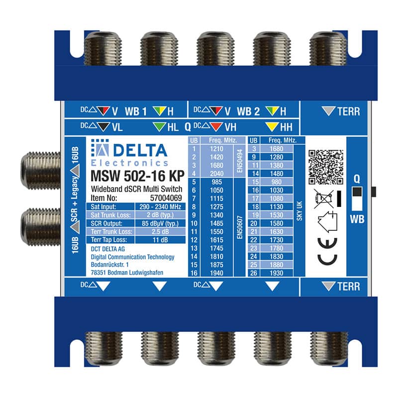 DCT Delta MSW 502-16 KP